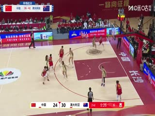 中國女籃系列熱身賽 中國VS澳大利亞 20250708